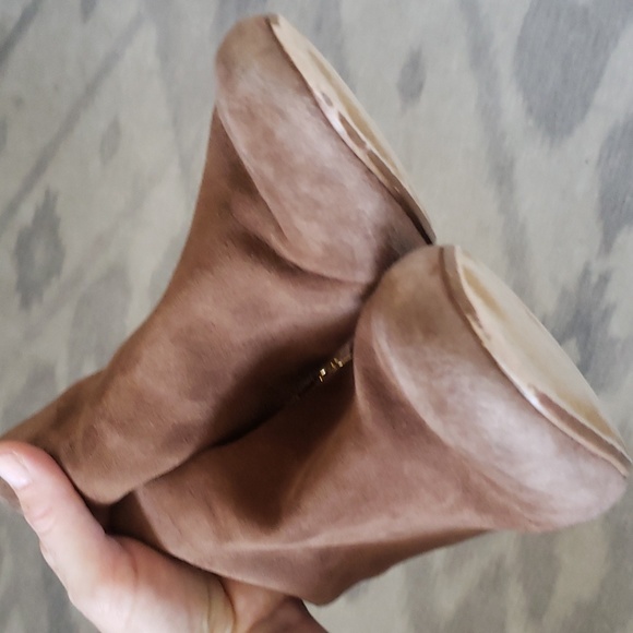 Michael Kors Brown suede booties size 5.5 - Picture 7 of 14